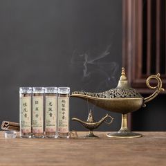 アラジン魔法のランプ香炉小さな祥雲プレート香炉非粘着性粉末沈香家庭用白檀炉屋内アロマセラピー炉装飾品