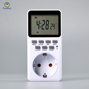Cross-Border Hot-Selling Timer Amazon Timer Switch Smart Socket Timer Socket Manufacturer In-Stock Timer Control
