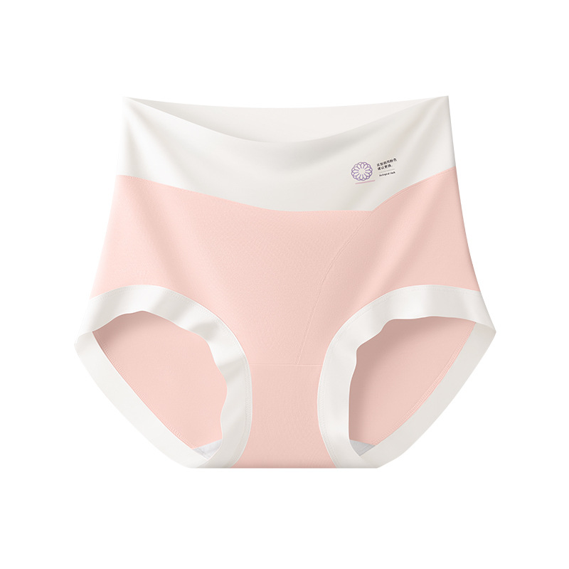 Renovación de la tecnología patentada estándar recordatorio modal entrepierna alargada entrepierna antibacteriana cintura alta talla grande ropa interior modal para mujer