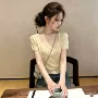 圆领重工绝美短袖t恤