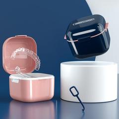 矯正ステルス是正器透明保持器歯カバー収納ケース浸漬ケース偽歯ケースアマゾンクロスボーダー爆発金