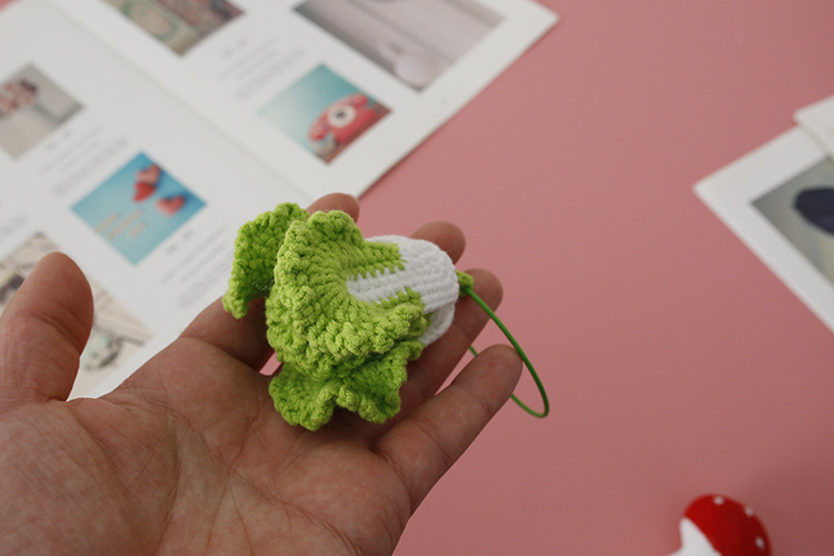 1 Piece Cute Vegetable Yarn Knitting Bag Pendant display picture 14