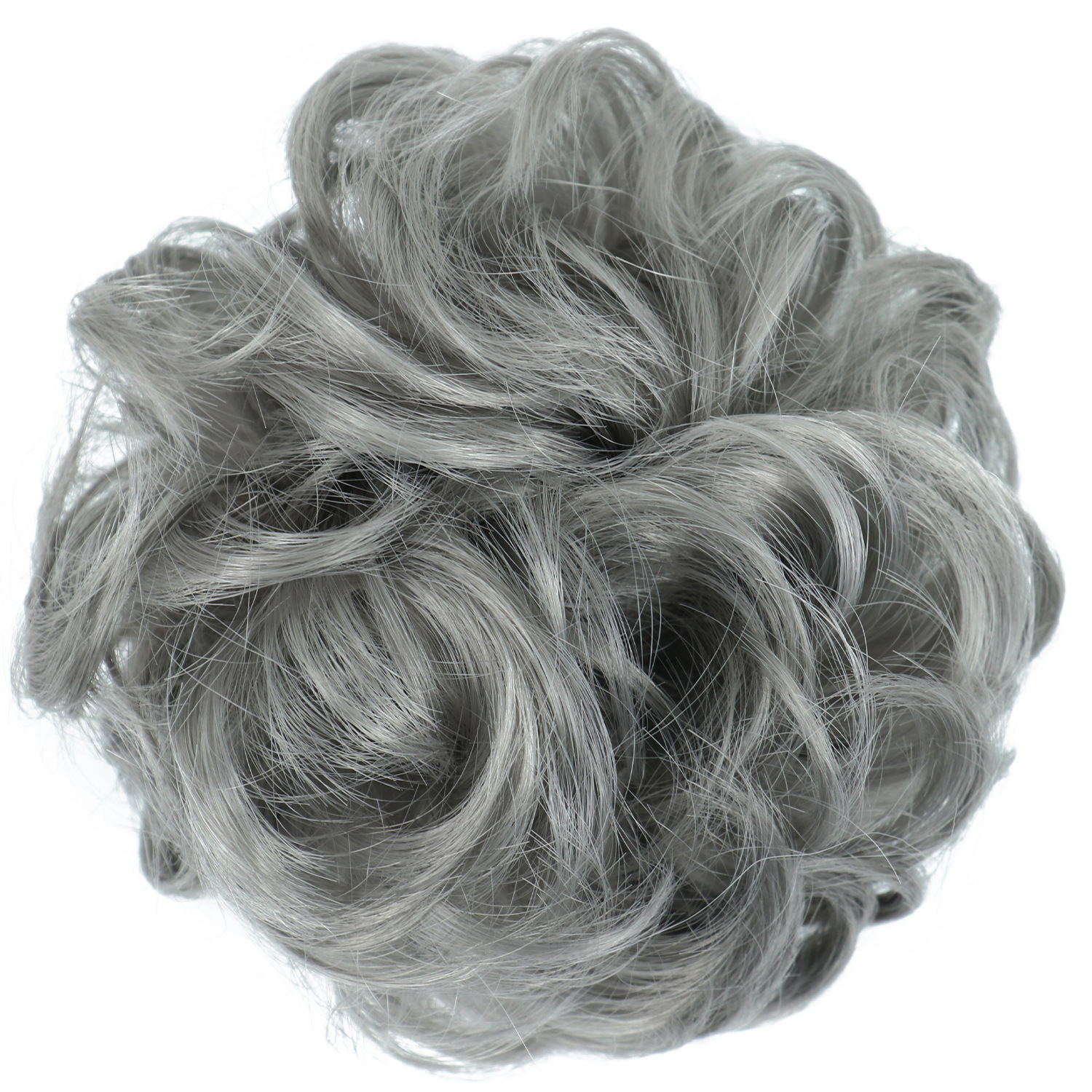 Anillo de pelo de cabeza de bola, peludo de pelo natural, anillo de pelo de cabeza de bola, barba larga