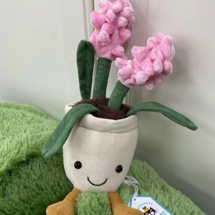 元英jellycat趣味水仙花チューリップ太陽花小デイジー大勲花鉢植え玩具花束公|undefined