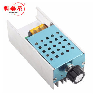 6000W imported high-power thyristor electronic voltage regulator dimming speed regulating temperature belt shell