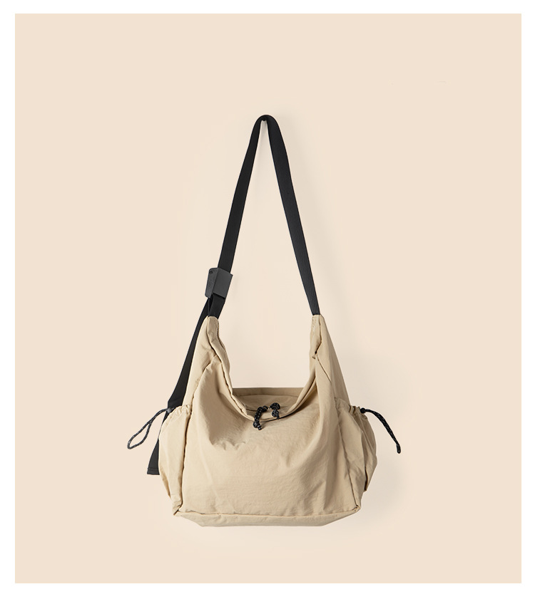 High end summer nylon versatile crossbody bag for female students commuting, single shoulder large capacity tote bag,_voghion.com