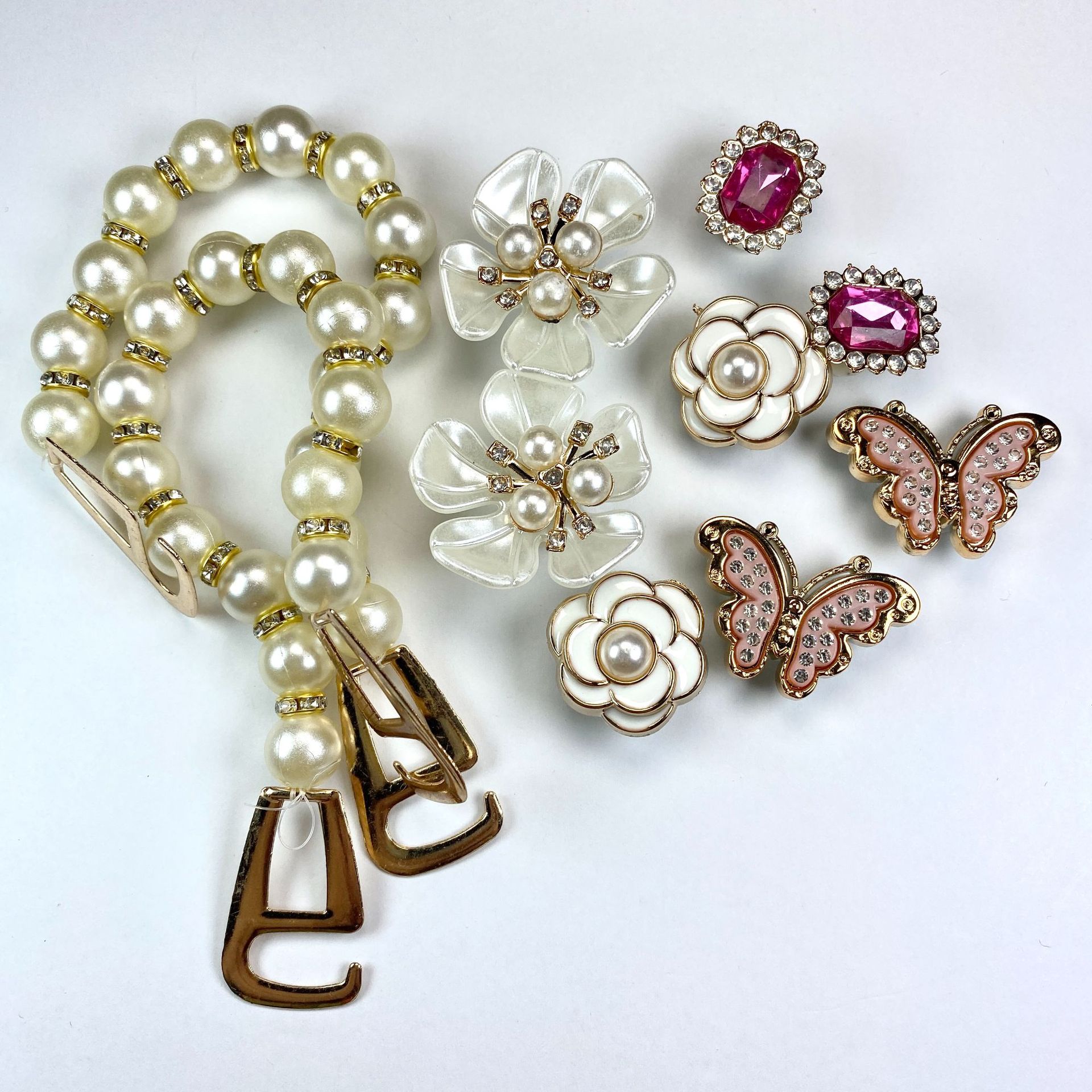 나비 체인 - 신발 버클 포함