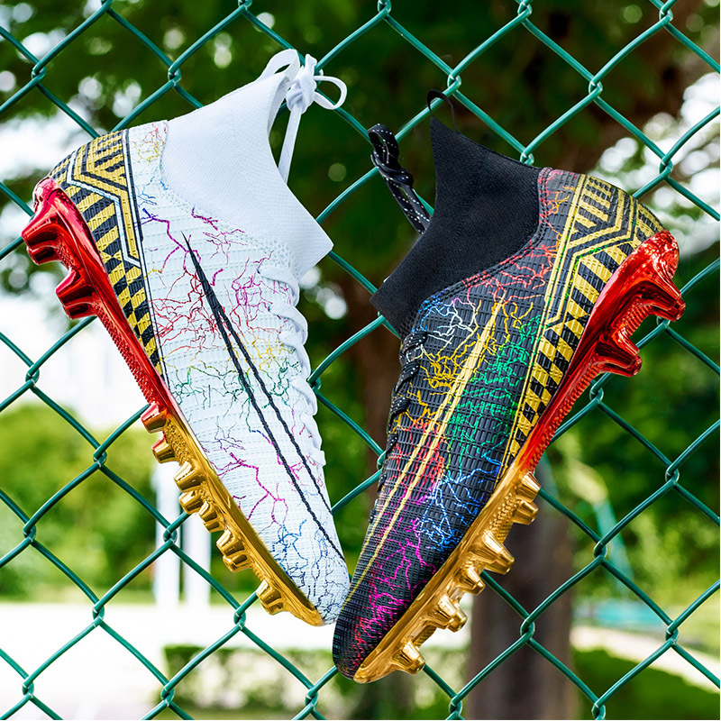 Nuevos zapatos de fútbol de uñas largos transfronterizos de alta gama para hombres y mujeres zapatillas deportivas para estudiantes del campus Club de zapatos de entrenamiento