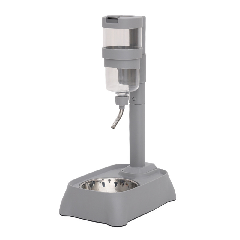 Bebedor de agua para perros no húmedos, alimentador automático para mascotas, cuenco de alimentación colgante, kettle de bolas para gatos