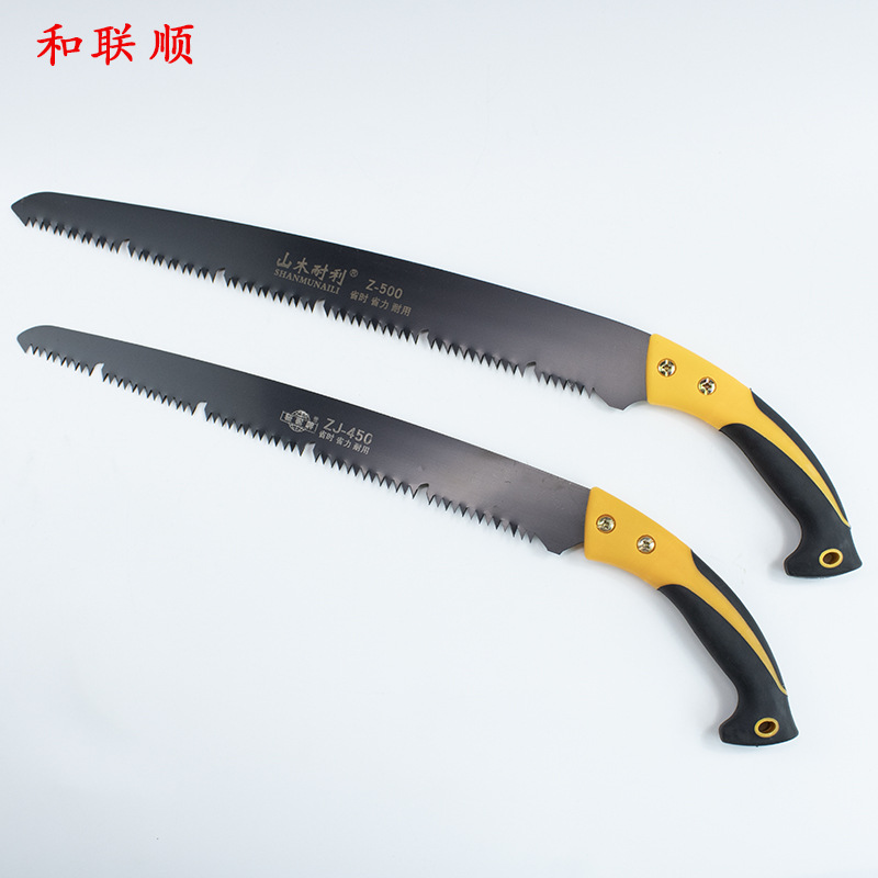轻松工具长直锯大齿锯木手锯伐木锯园林锯修枝锯拉锯