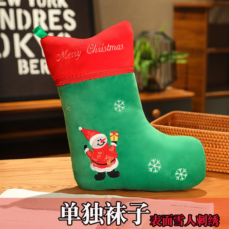 INS クリスマス装飾枕クリスマスツリー人形ソファリビングルームクッションベッド枕ジンジャーブレッドマンヘラジカ|undefined