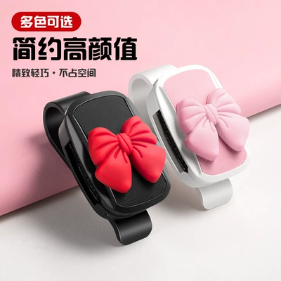 Butterfly Red Car Hanging Cute | Car Glasses Clip/Bill Clip