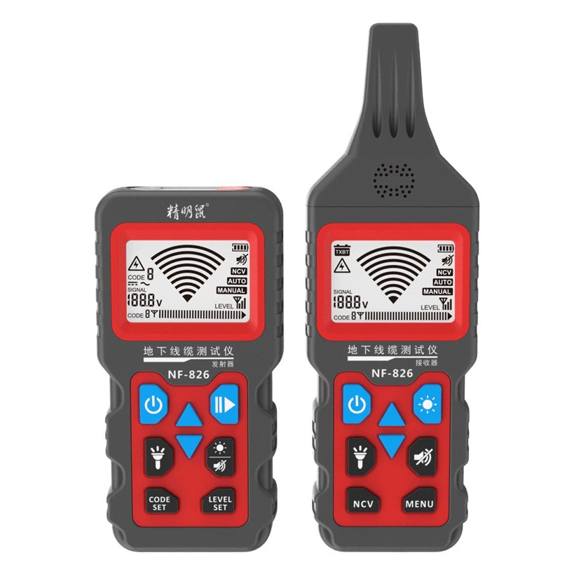 Мышь Jingming NF-826 оптовая продажа заглубленный провод подземный кабель Test Line Finder 220 В электрик темный провод детектор Сильное электричество