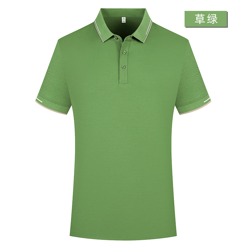 Modal Solona 5A Camisa POLO sin costura antibacteriana Ropa de trabajo personalizada con impresión de LOGO Ropa de trabajo de manga corta personalizada