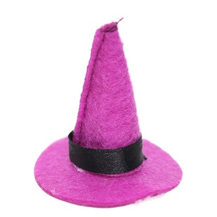 1:12 doll house accessories Halloween witch hat OB11 play house toy hat holiday gift promotional ornaments