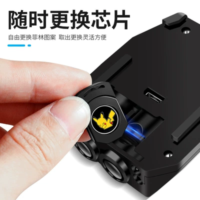 Other lights: motorcycle cartoon projector door