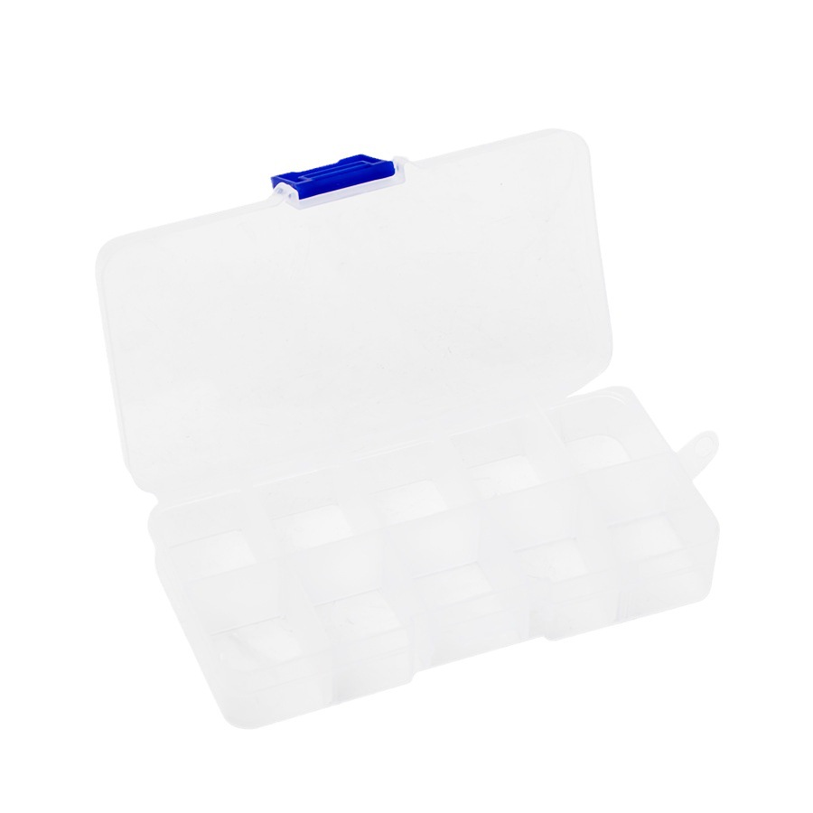 Directo de fábrica Hilda 10-rejilla caja de almacenamiento herramienta de molienda eléctrica caja de almacenamiento en stock al por mayor