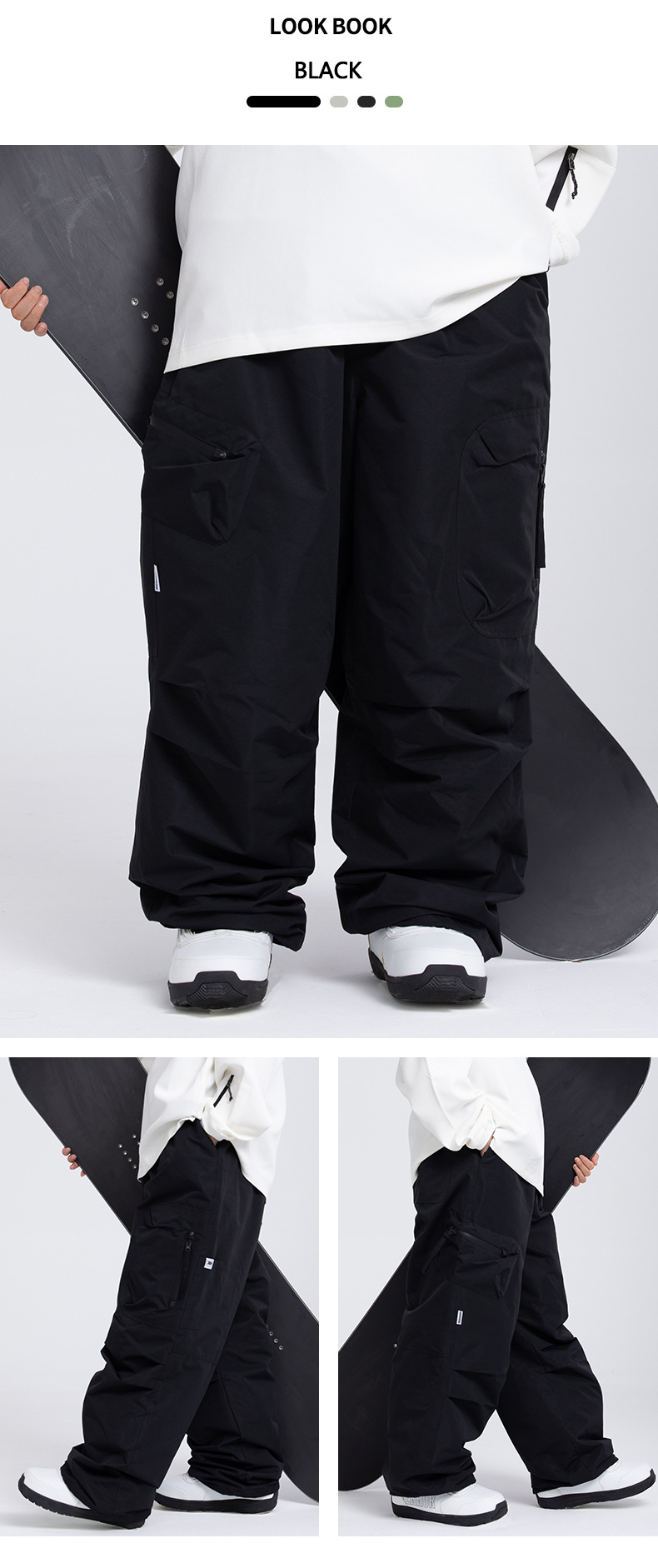 001 SNOWVERB American Stye Singe Board Ski Pants For Women Winter Coupe Matching Waterproof Windproof Professiona_voghion.com