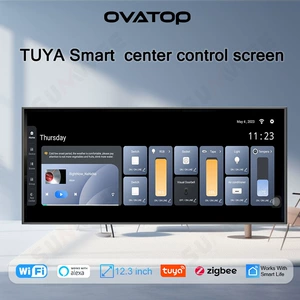 Весь дом Graffiti Smart Home 12 -INCH Central Control Screen Screen -Control -In -in Zigbee Gateway Foanly Music Controller Host Controller