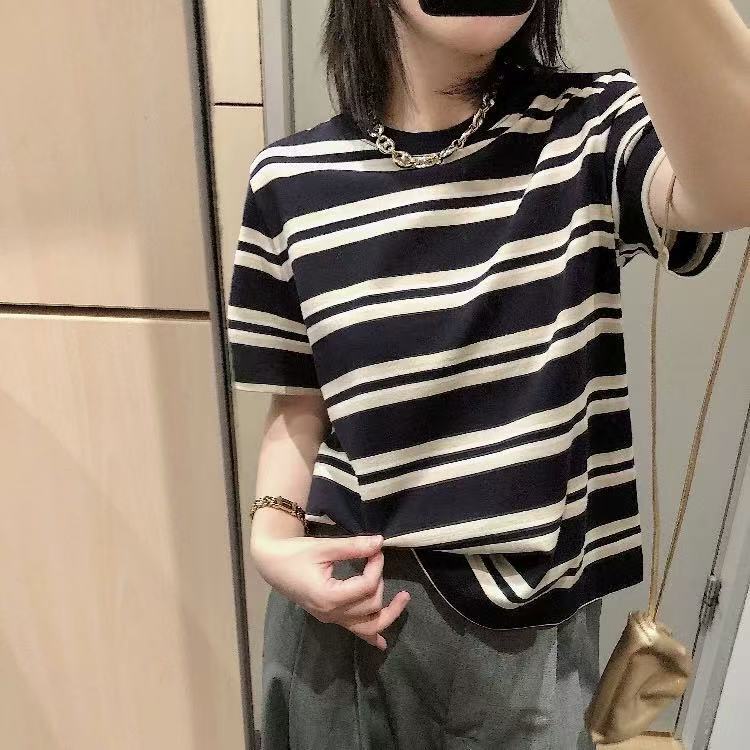 C Brand Women's Clothing Standard Fit Round Neck T-Shirt Short-Sleeved Top 2026 Spring New Product 1325526003 C Brand Women's Clothing Standard Fit Round Neck T-Shirt Short-Sleeved Top 2026 Spring New Product 1325526003