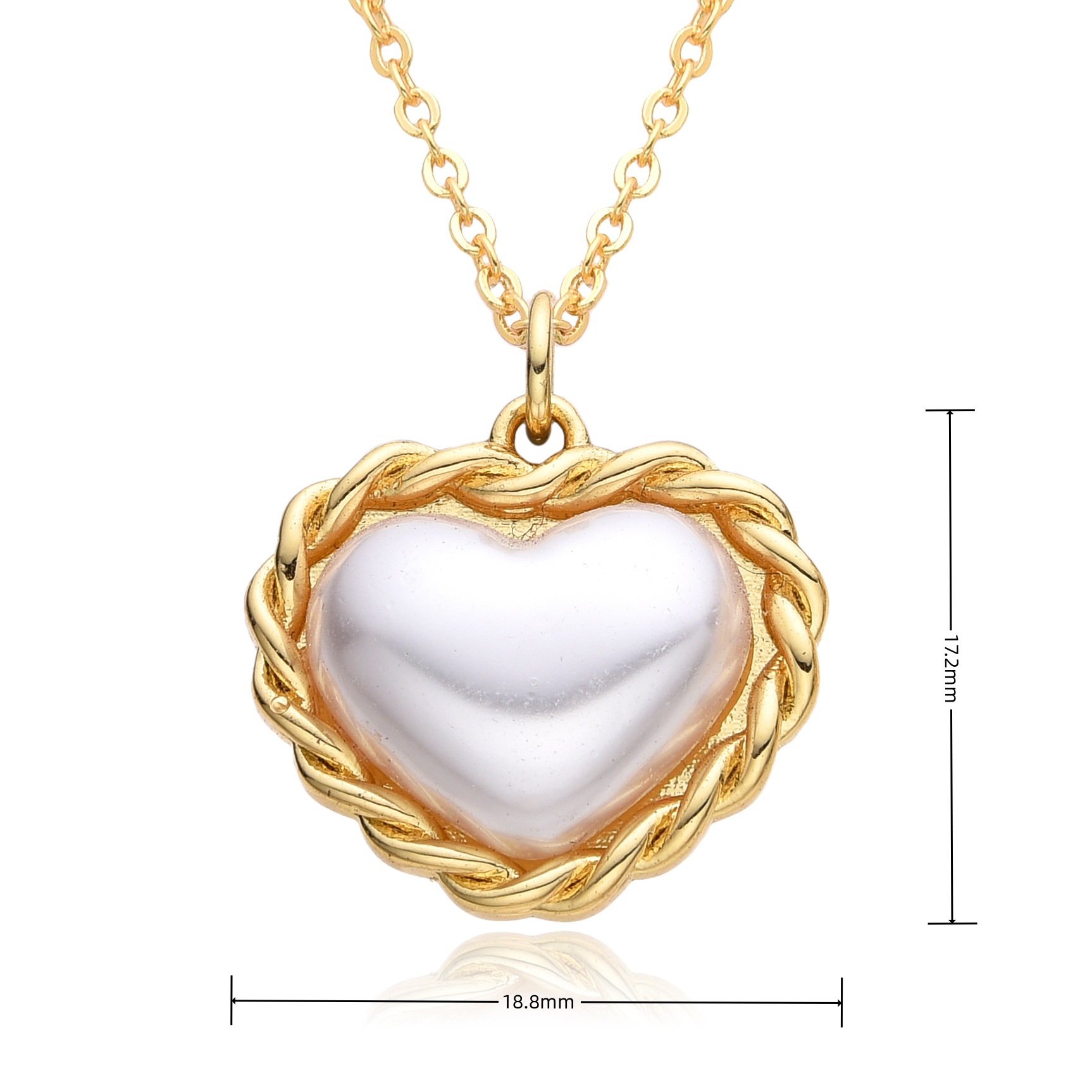 9g Weight Copper Pendant Material Zircon Inlay Material Pendant Necklace Classification Copper Chain Material 1 Piece Quantity Holiday, Date, Street Occasion Copper Material Heart Shape Pattern Women's Gender Inlay Design Simple Style, Classic Style Style Copper Inlay Heart Shape Zircon Pendant Necklace 17