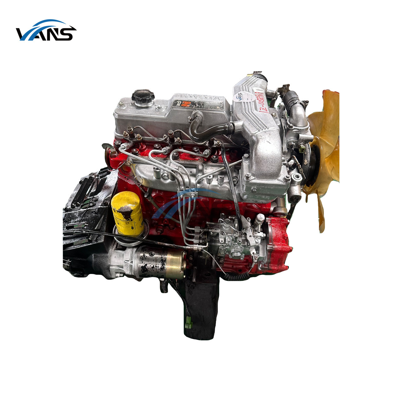 1Z 2Z original usado motor diesel motor y accesorios para Toyota Toyota