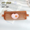 Cute brand Japanese pencil case, high quality capacious storage bag for elementary school students, with little bears