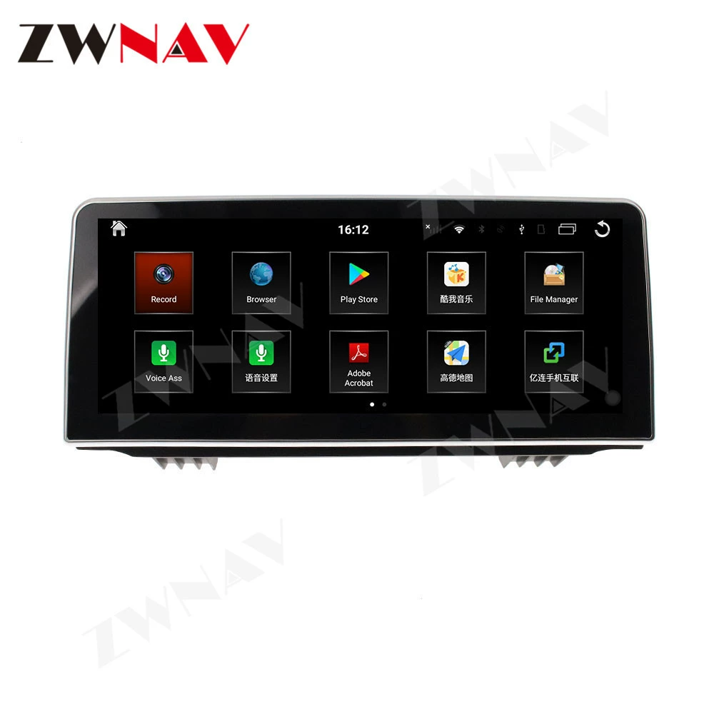 Подходит для BMW BMW X5 X6, про эмбрион, навигация Android 10.0 CIC на большом экране автомобиля