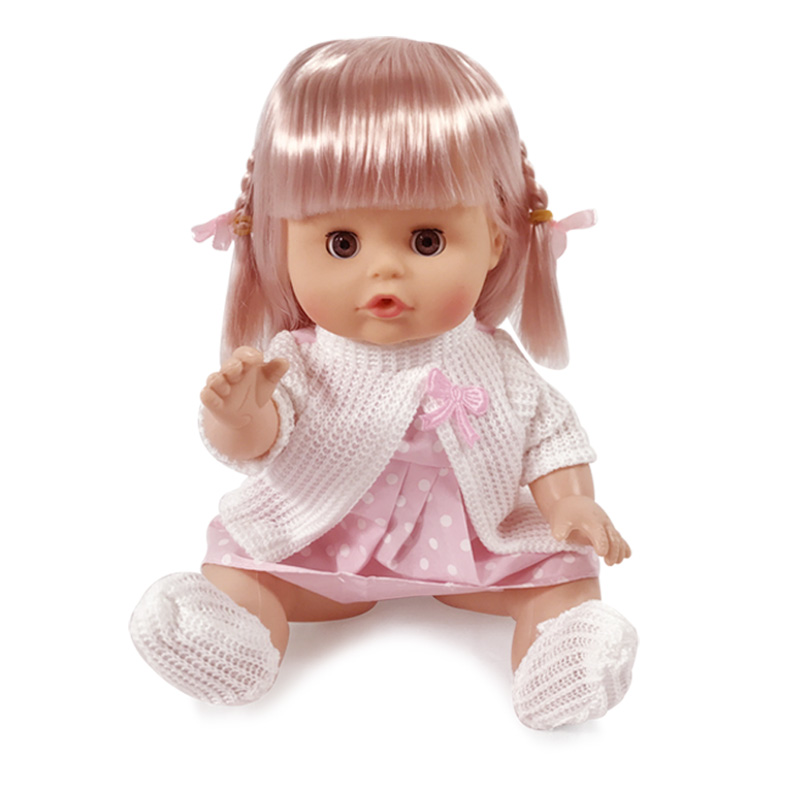 인형과 어린이 장난감 카트 잠자는 포옹 시뮬레이션 말하는 인형 놀이 홈 레이 신