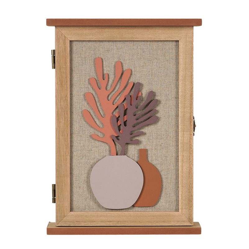 2025クロスボーダー壁掛けキー収納ボックス玄関フック自動車キーロック付き入戸防塵収納ボックス新品|undefined