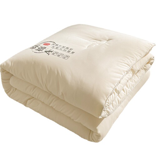 Maternal and infant grade A-grade raw cotton soy protein fiber quilt winter thickened single and double quilt core student quilt manufacturer wholesale
