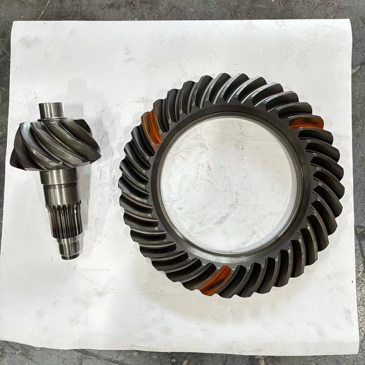 PX400 rear axle 3.7 basin angle tooth 2402040QF001E driving and driven bevel gear