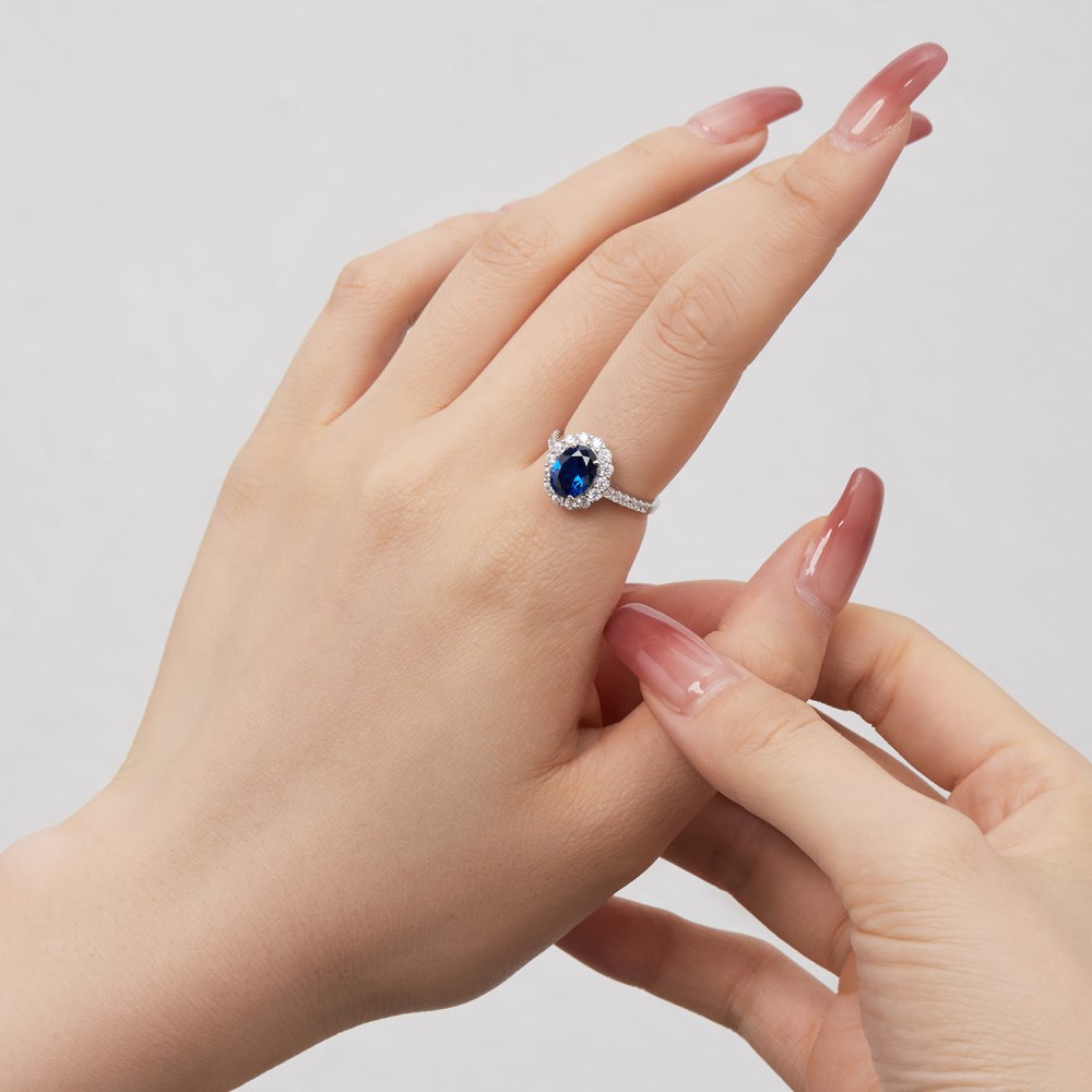 10g Weight Zircon Inlay Material Rings Classification 6, 8, 9 Ring Size 1 Piece Quantity Holiday, Daily Occasion 925 Sterling Silver Material Geometric Pattern Women's Gender Plating, Inlay Design Casual, Shiny Style 925 Sterling Silver Zircon Geometric Rings 33