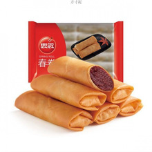 思念豆沙春卷油炸204克/1袋/约12个油炸方便速食半成品厂一件批发