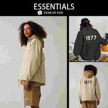 FOG FEAR OF GOD 新款ESSENTIALS 春秋1977夹克男女同款宽松潮流