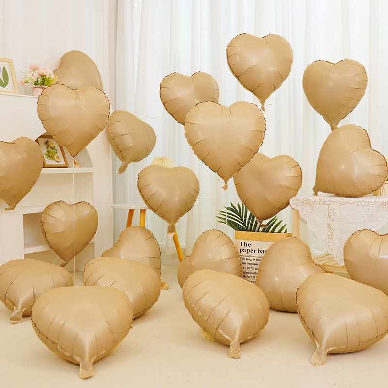 Corazón caramelo 18 pulgadas