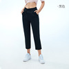 black Straight pants 2022 new pattern Suit pants Paige Drape Western-style trousers Little Man 9 Quick drying trousers