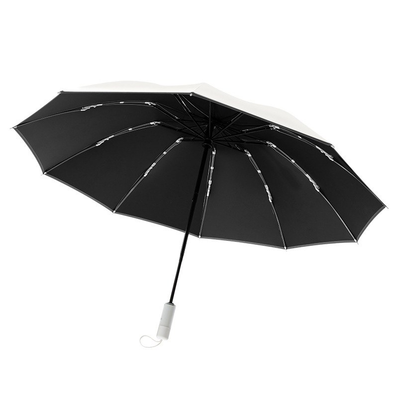 自动雨伞大号晴雨两用遮阳伞女加厚加大折叠伞防晒防紫外线太阳伞|undefined