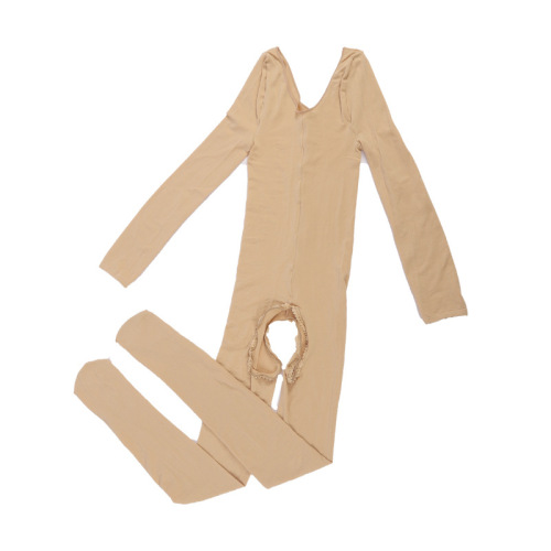 Jumpsuit, stockings, crotchless, all-in-one, skin-friendly, delicate, velvet, full body jumpsuit for men and women