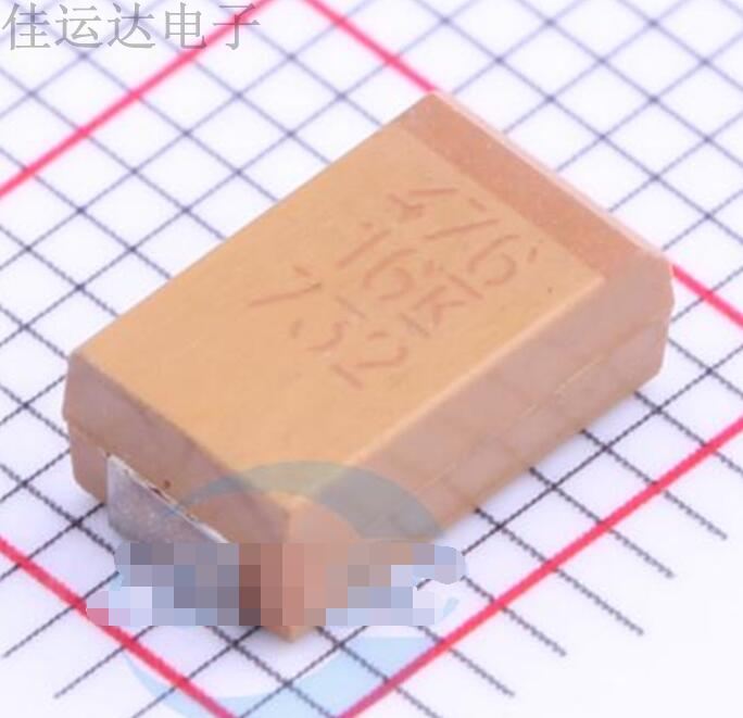 T491D476K016AT 规格 47uF(476) ±10% 16V 钽电容器