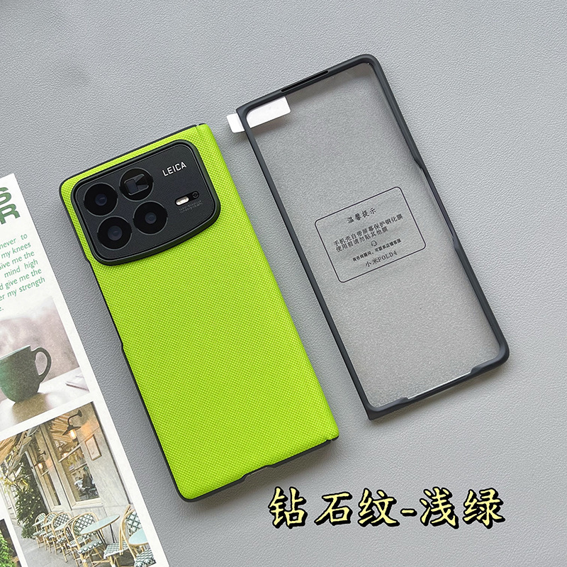 Xiaomi mixfold3 携帯電話ケース、中央軸ヒンジ、オールインクルーシブ mixfold4 落下防止レザーシェルフィルムに適しています。|undefined