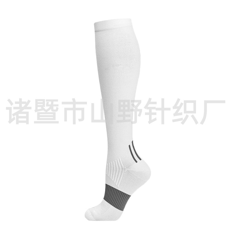 Calcetines Largos de Compresión Deportivos 200N de Nailon, Respirable y Absorción del Sudor, para Correr image 14