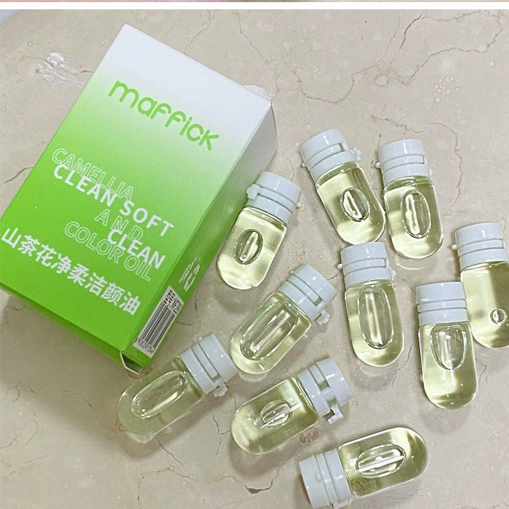 Maffick Camellia Second-Pulse Cleansing Oil Очищающее и очищающее средство, удобное для переноски Очищающее масло для путешествий оптом