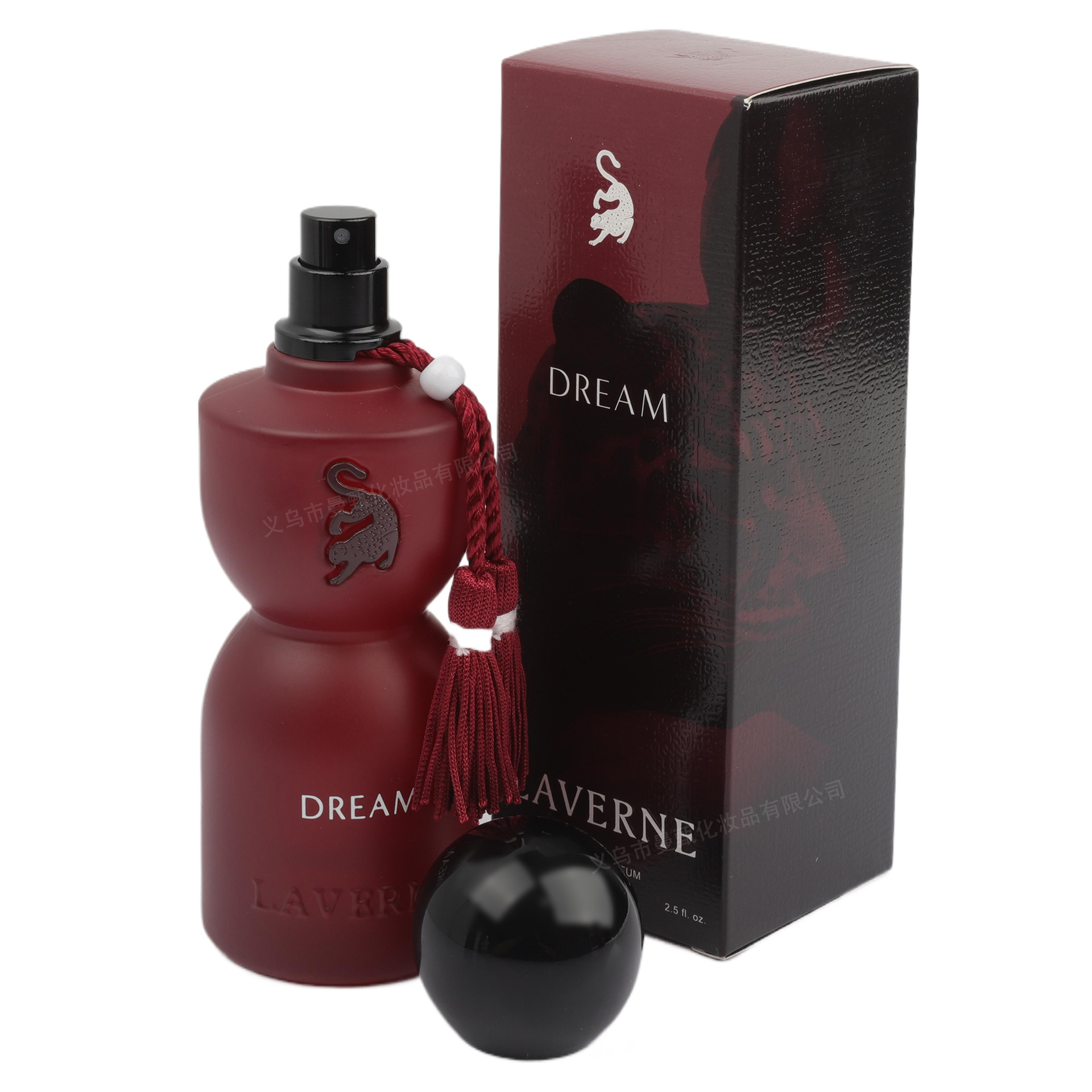 Comercio exterior transfronterizo 75ml perfume rojo leopardo de alta calidad MZ-203B fabricante de perfume árabe al por mayor