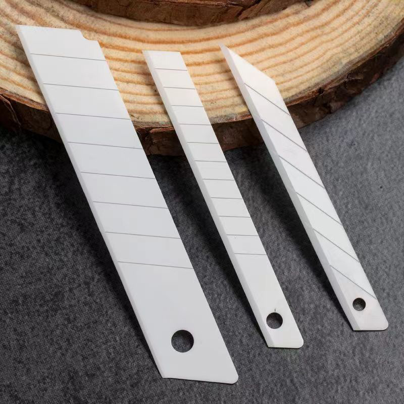 Industrial-grado grande pequeña hoja de cuchillo de arte hoja de cuchillo de corte de papel de oficina hoja de cuchillo de desembalaje 9/18/25mm