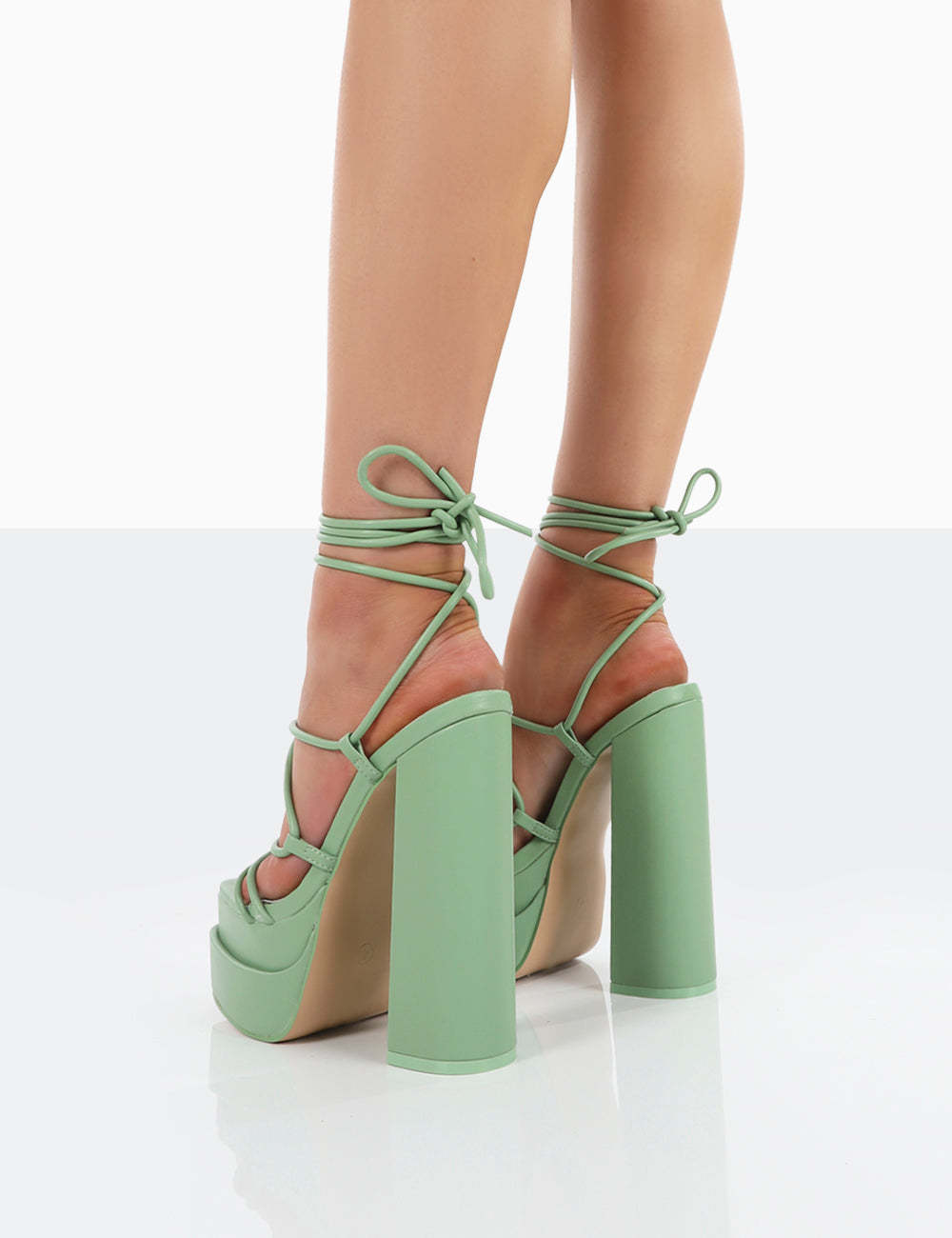 Sandal cao gót nữ quai miệng cá hở mũi, gót cao 9 cm — Màu tím chi tiết 8