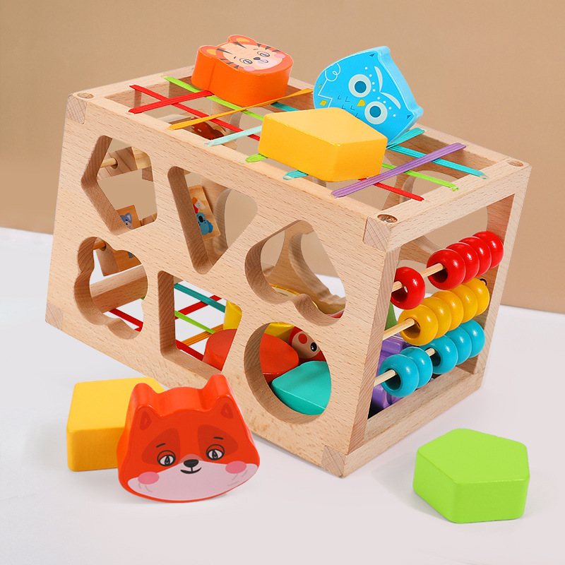 Arco Iris Selle educación de la primera infancia iluminación forma color cognición acción sensorial formación acumulación juguetes madera