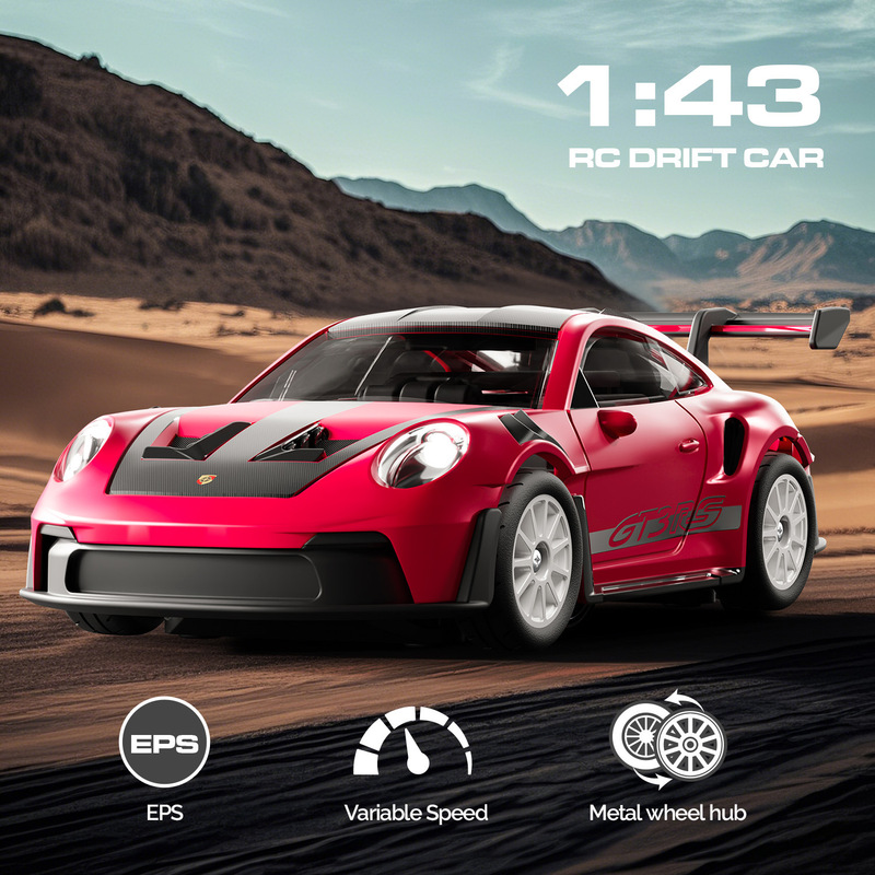 Direct Supply from Cross-Border Manufacturers] Rc911 Drift Alloy Car Supercar Gyro Four-Wheel Drive Remote Control Car Model Toy
