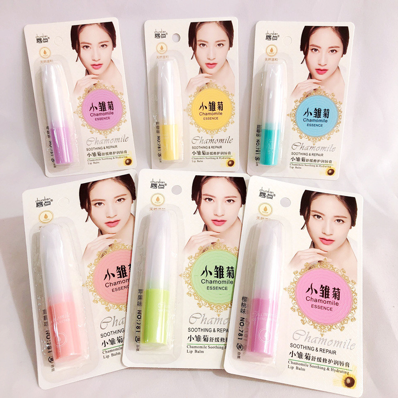 Daisy Soothing Lip Balm Moisture replenishment Colorless Lipstick Primer Desalination Lip