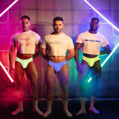 【黑人系列】temu雙腰帶性感低腰棉質透氣舒適三角褲衩AD755